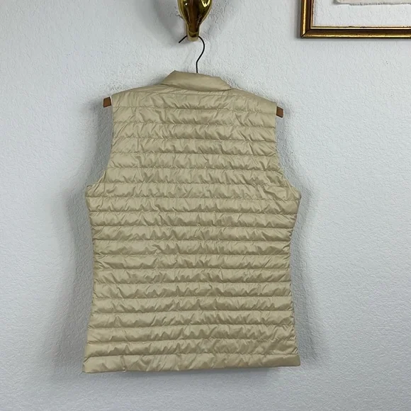 J.Mclaughlin Quilted Equestrian Reversible Horsebit Puffer Vest Pockets - Picture 10 of 10